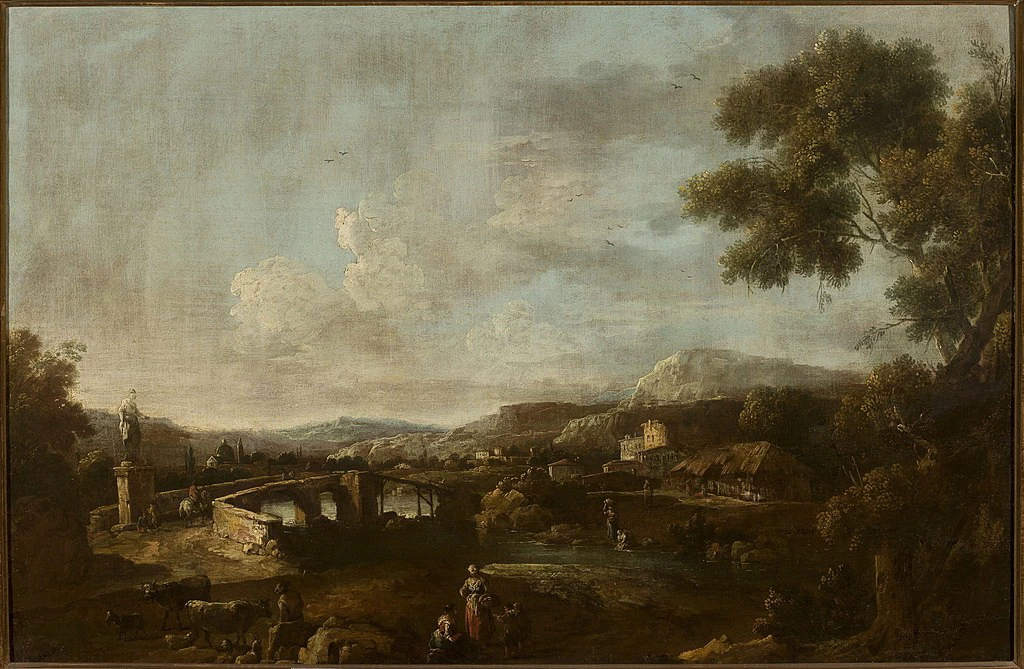 Paesaggio con ponte - Museo Nazionale di Varsavia
